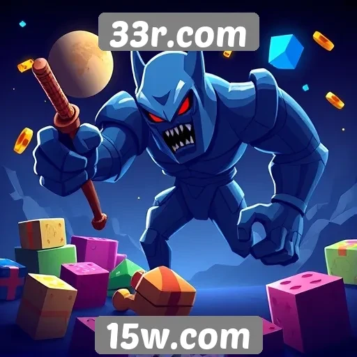 exploração do catálogo de jogos do site 33r.com